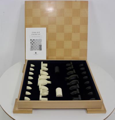Michael Graves Post Modern Chess Checkers Set Designed by Michael Graves