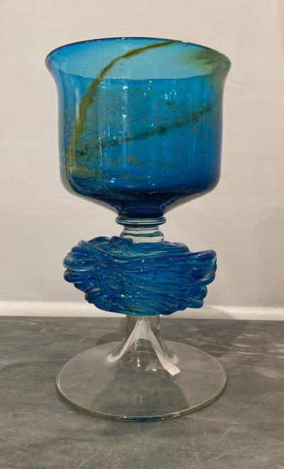Michael Harris Maltese Studio Glass Chalice