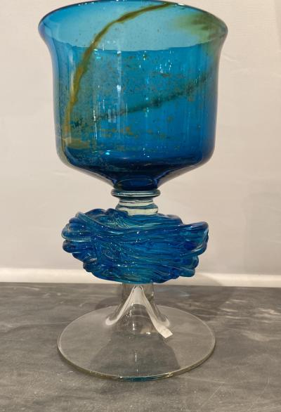 Michael Harris Maltese Studio Glass Chalice