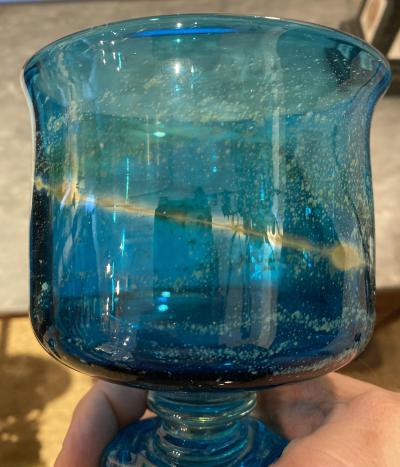 Michael Harris Maltese Studio Glass Chalice