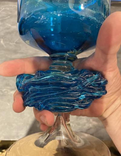 Michael Harris Maltese Studio Glass Chalice