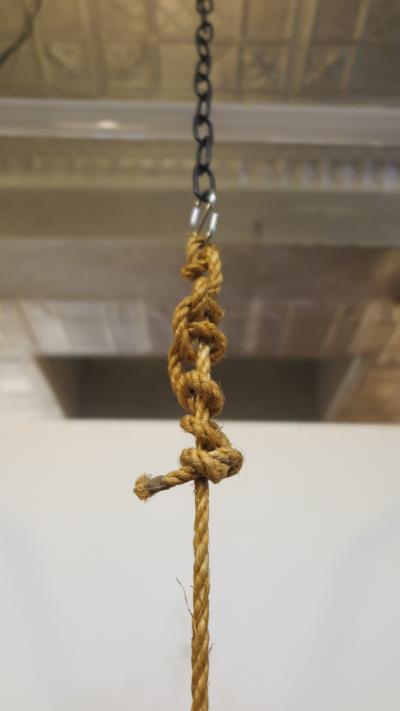 Michael Ince Abstract Wooden Mobil Sculpture by Michael Ince