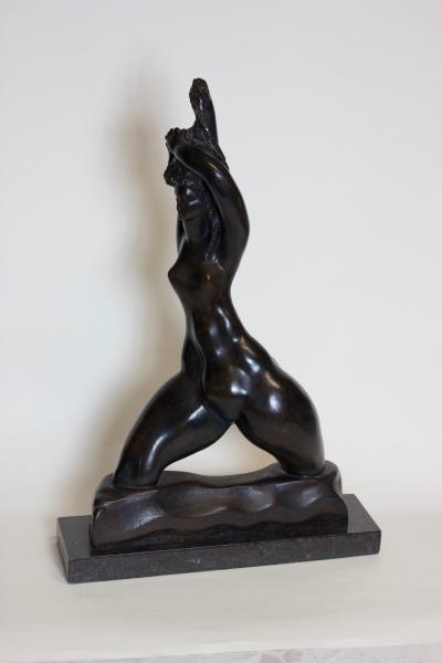 Michael Lanz Michael Lantz Bronze Female Sculpture org American