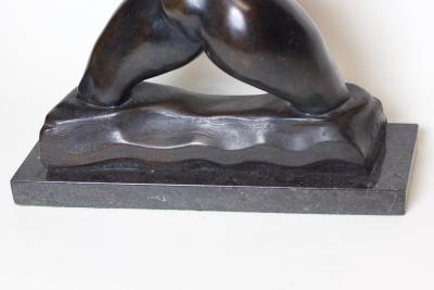 Michael Lanz Michael Lantz Bronze Female Sculpture org American