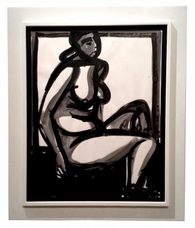 Michael Loew Michael Loew India Ink Art Piece