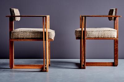 Michael P Johnson One of a kind Dining Chair set by Architect Michael P Johnson
