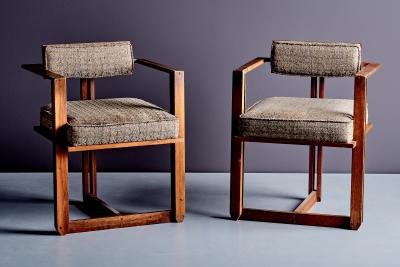 Michael P Johnson One of a kind Dining Chair set by Architect Michael P Johnson