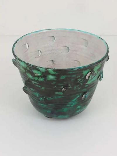 Michael Powolny Large Michael Powolny Viennese Art Nouveau Secession Flower Pot Austria 1920s