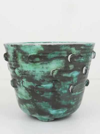 Michael Powolny Large Michael Powolny Viennese Art Nouveau Secession Flower Pot Austria 1920s