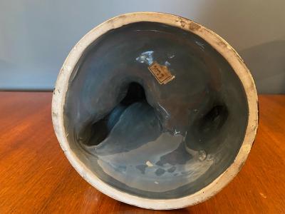 Michael Powolny RARE ICONIC MICHAEL POWOLNY SPRING CHERUB WITH FLOWERS CERAMIC FIGURE