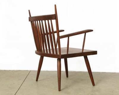 Michael Rozell Armchair in Walnut by Michael Rozell USA 2021
