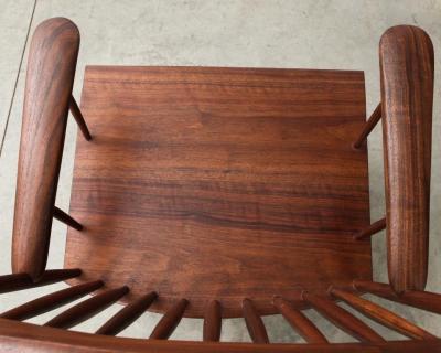 Michael Rozell Armchair in Walnut by Michael Rozell USA 2021