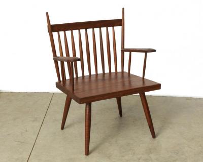 Michael Rozell Armchair in Walnut by Michael Rozell USA 2021
