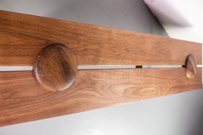 Michael Rozell Michael Rozell Studio Dome Bench or Coffee Table in Figured Walnut