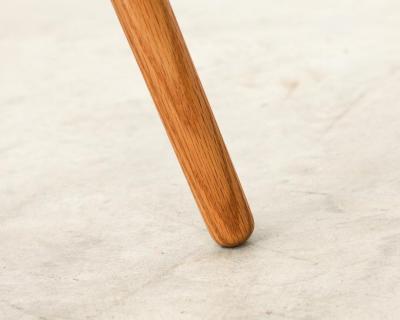 Michael Rozell Stool in White Oak Burl by Michael Rozell USA 2021