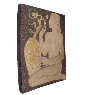 Michael Schilkin Early Wall Relief by Michael Schilkin for Arabia 1928