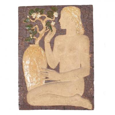 Michael Schilkin Early Wall Relief by Michael Schilkin for Arabia 1928