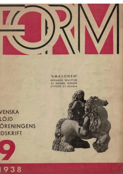 Michael Schilkin Early Wall Relief by Michael Schilkin for Arabia 1938