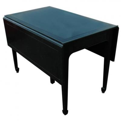 Michael Taylor Expandable Vintage Midcentury Baker Michael Taylor Far East Dining Table