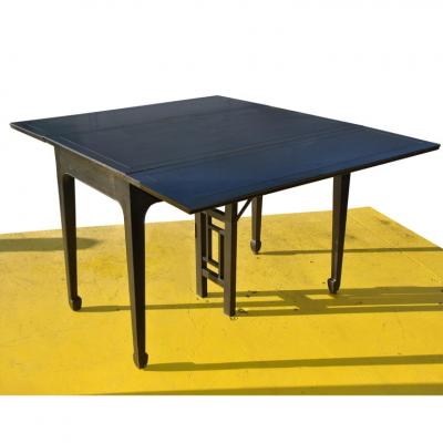 Michael Taylor Expandable Vintage Midcentury Baker Michael Taylor Far East Dining Table