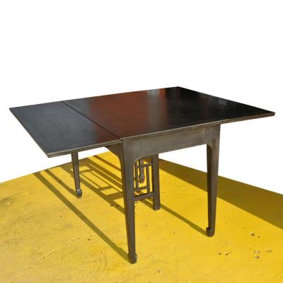 Michael Taylor Expandable Vintage Midcentury Baker Michael Taylor Far East Dining Table