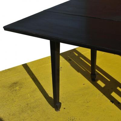 Michael Taylor Expandable Vintage Midcentury Baker Michael Taylor Far East Dining Table