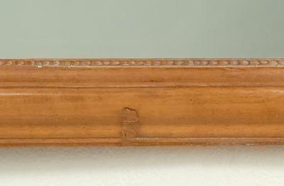 Michael Taylor Fruitwood Italian Mirror circa 1980