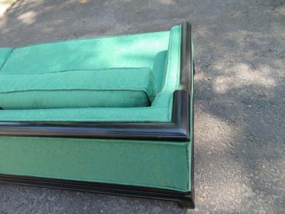 Michael Taylor Gorgeous Asian Modern Michael Taylor style Chinoiserie Sofa Midcentury