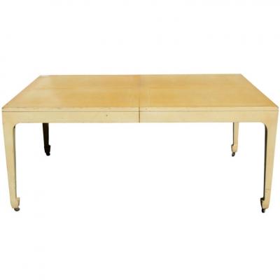Michael Taylor Michael Taylor For Baker Far East Oak Dining Table