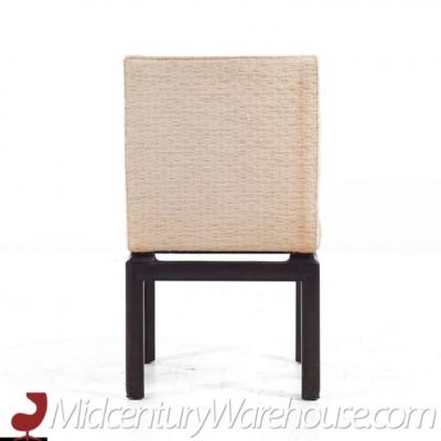 Michael Taylor Michael Taylor for Baker Greek Key Dining Chairs Set of 8