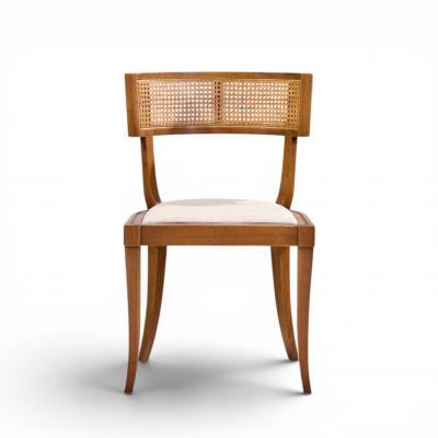 Michael Taylor Michael Taylor for Baker Klismos Mid Century Cane Dining Chairs Set of 4