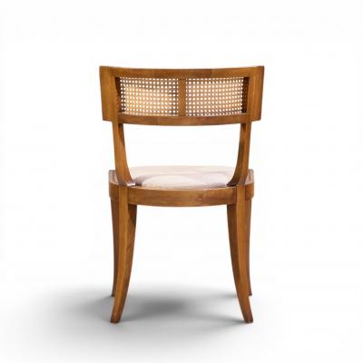 Michael Taylor Michael Taylor for Baker Klismos Mid Century Cane Dining Chairs Set of 4