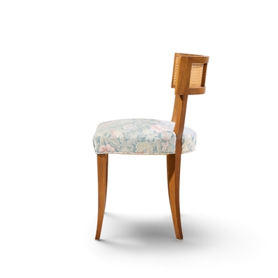 Michael Taylor Michael Taylor for Baker Klismos Mid Century Cane Dining Chairs Set of 4