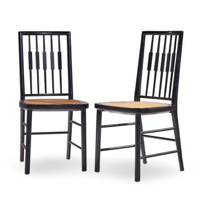 Michael Taylor Michael Taylor for Baker Mid Century Dining Chairs Pair