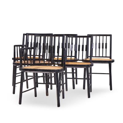 Michael Taylor Michael Taylor for Baker Mid Century Dining Chairs Set of 6