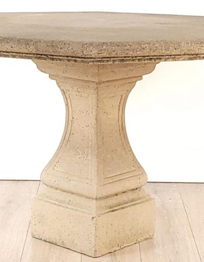 Michael Taylor Octagonal Cast Stone Table