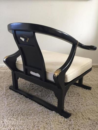 Michael Taylor Pair of Michael Taylor East West Early Club Chairs
