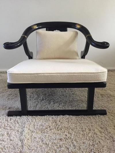 Michael Taylor Pair of Michael Taylor East West Early Club Chairs