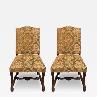 Michael Taylor Pair of Panache for Michael Taylor Barcelona Side Chairs