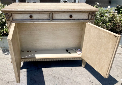 Michael Taylor Panache for Michael Taylor Alouette Custom Made Tv Cabinet