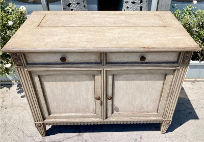 Michael Taylor Panache for Michael Taylor Alouette Custom Made Tv Cabinet