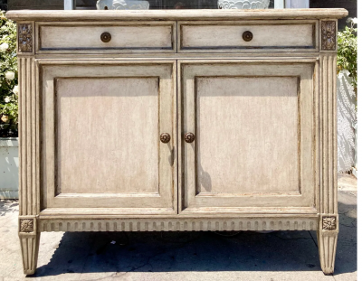 Michael Taylor Panache for Michael Taylor Alouette Custom Made Tv Cabinet