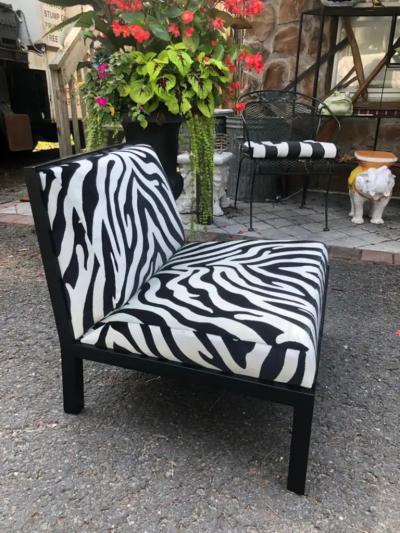 Michael Taylor Stunning Pair Michael Taylor Baker Slipper Chairs Mid Century Modern