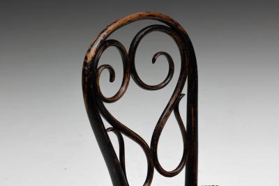 Michael Thonet Art Nouveau Bentwood Chair by Thonet Austria 1900s