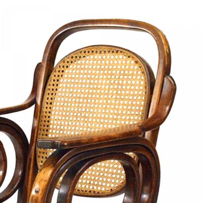 Michael Thonet Austrian Bentwood Scroll Swivel Chair
