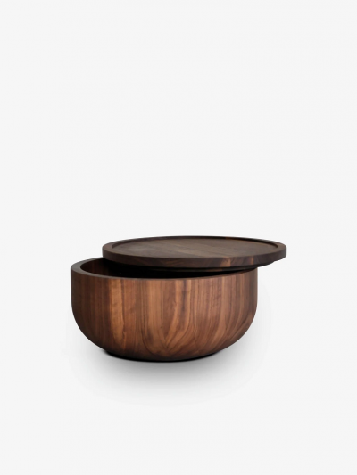 Michael Verheyden BUSK LARGE BOWL WITH LID IN WALNUT