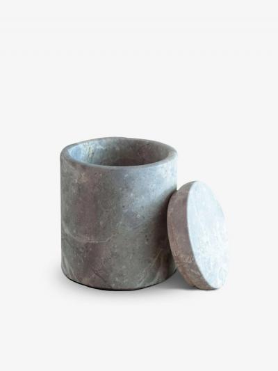 Michael Verheyden LARGE CONTAINER IN GRIGIO VENATO ANTICO MARBLE