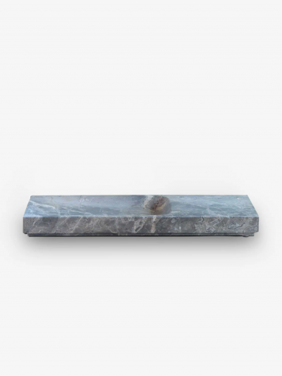 Michael Verheyden LONG TRAY IN GRIGIO ANTICO MARBLE