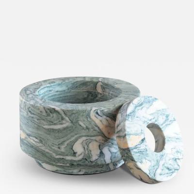 Michael Verheyden MARBLE BOWL IN VERDE CIPOLLINO MARBLE