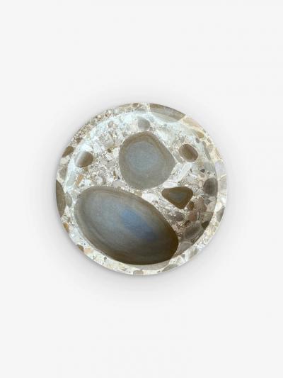 Michael Verheyden SEGMENT 50 PLATE IN BRECCIA ADRIANA MARBLE